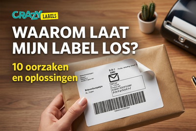 Waarom laat mijn label los? 10 oorzaken en oplossingen