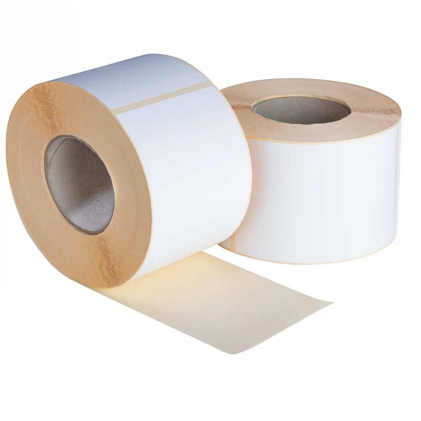 Paletten-Etikettenpaket – 102 mm x 150 mm, 340 Rollen, 900 Etiketten pro Rolle, 76-mm-Kern, weiß, permanent haftend