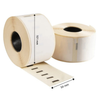 Dymo 99014 / S0722430 kompatible Etiketten, 101 mm x 54 mm, 220 Etiketten pro Rolle, weiß, permanent