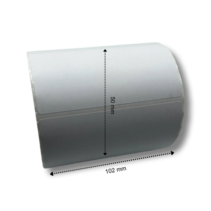Brother RD-S03E1 Etiketten 102 mm x 50 mm – 810 Etiketten pro Rolle, wiederablösbar