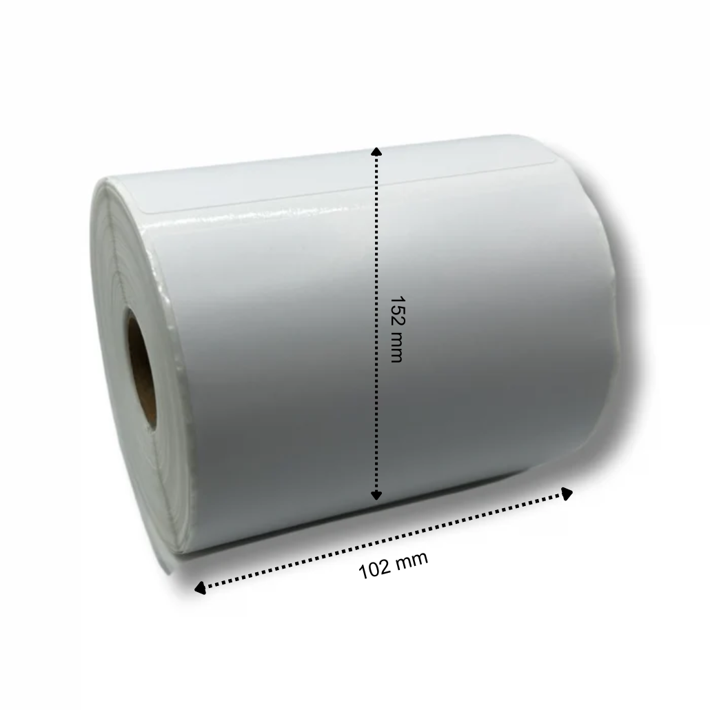 Abziehbare Etiketten Brother RD-S04E1 76 mm x 26 mm wiederablösbar – 1500 Etiketten pro Rolle