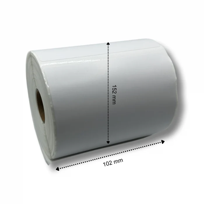 Abziehbare Etiketten Brother RD-S04E1 76 mm x 26 mm wiederablösbar – 1500 Etiketten pro Rolle