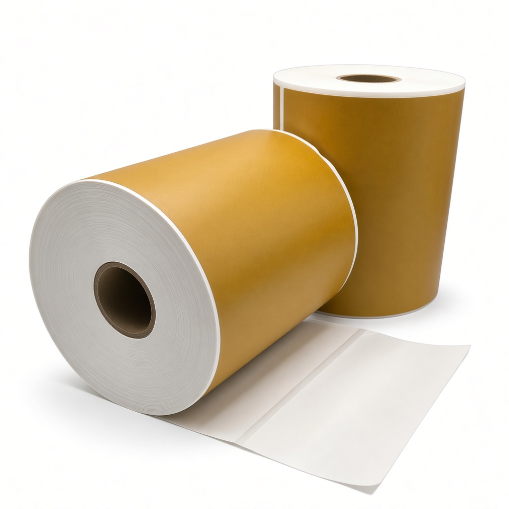 Versandetiketten Gold, 102 mm x 150 mm, 280 Etiketten pro Rolle, Kern 25 mm, Thermal ECO, permanent