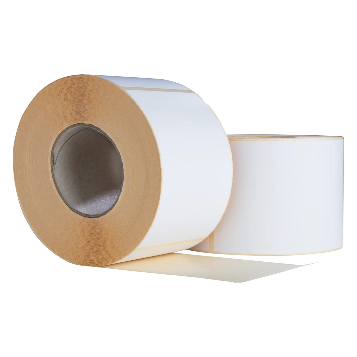 Paletten-Etikettenpaket – 102 mm x 150 mm, 340 Rollen, 900 Etiketten pro Rolle, 76-mm-Kern, weiß, permanent haftend