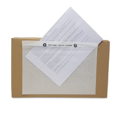 1000 x Paklijstenveloppen papier C5 onbedrukt