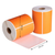 Dymo 4XL/S0904980 Etiketten kompatibel, 104 mm x 159 mm, 220 Etiketten, orange, permanent