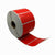 Thermoetikett, 57 mm x 32 mm rot, 1500 Etiketten pro Rolle, Kern 25 mm, ECO, permanent