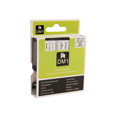 Dymo D1 kompatibles 40918 (S0720730) Klebeband schwarz auf gelb 9 mm x 7 m