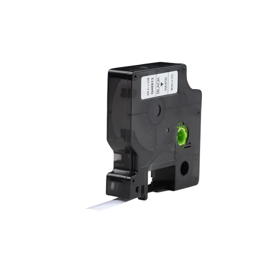 Dymo D1 kompatibles 40921 (S0720750) Klebeband weiß auf schwarz 9 mm x 7 m