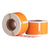 Dymo 99010 Orange kompatible Etiketten, 89 mm x 28 mm, 130 Etiketten, permanent