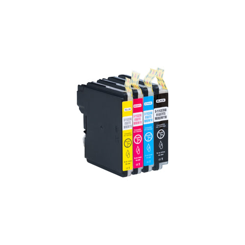 Brother LC-985 kompatible XL-Tintenpatrone CMYK-Rabattpaket