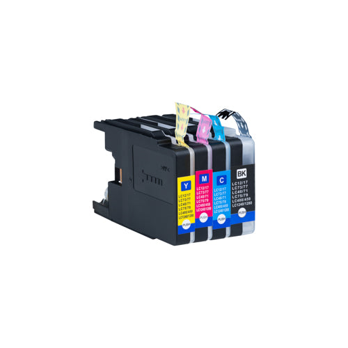 Brother LC-1240 kompatible XL-Tintenpatrone CMYK-Rabattpaket