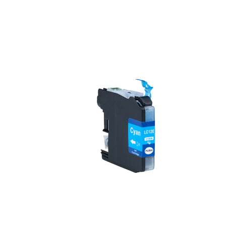 Brother LC-12E C – 13 ml kompatible Tintenpatrone Cyan (Blau)