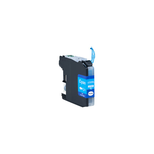 Brother LC-225C – 13 ml kompatible Tintenpatrone XL Cyan (blau)