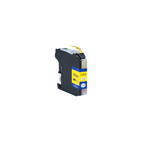 Brother LC-225Y - 13ml kompatible Tintenpatrone XL Gelb (Gelb)