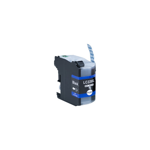 Brother LC-229BK kompatible Tintenpatrone XXL schwarz