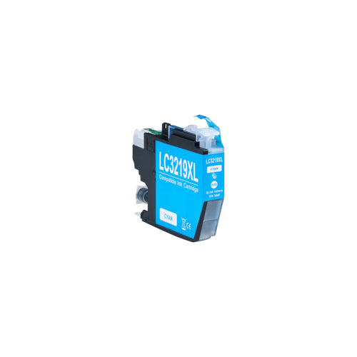 Brother LC-3219C - LC-3217C - 20 ml kompatible Tintenpatrone XL Cyan (blau)