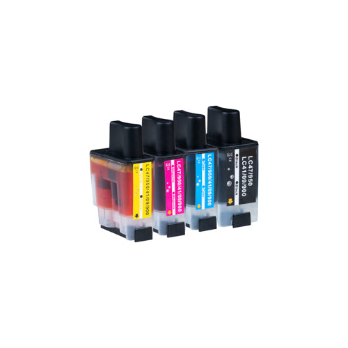 Brother LC-900 kompatible XL-Tintenpatrone CMYK-Rabattpaket