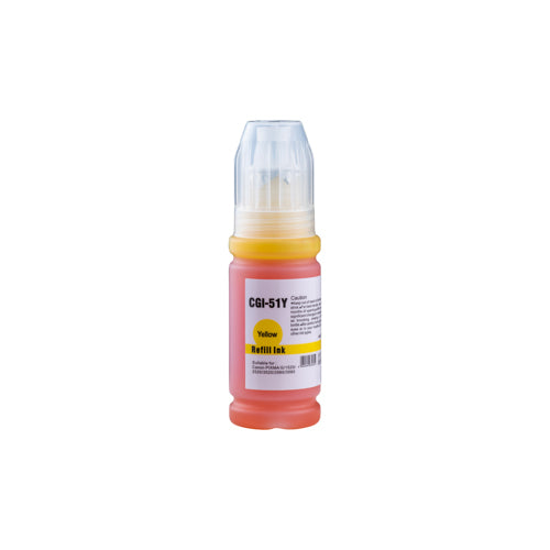 CANON GI-51 – 70 ml kompatible Patrone Gelb