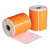 Versandetiketten orange, 102 mm x 150 mm, 280 Etiketten pro Rolle, Kern 25 mm, Thermal ECO, permanent