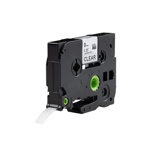 Brother-kompatibles TZe-621-Klebeband, Schwarz auf Gelb, 9 mm x 8 m